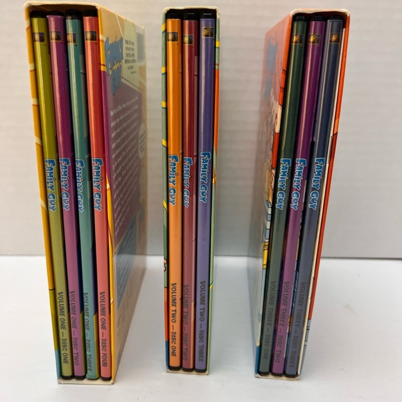 Family Guy Complete DVD Box Set Lot Volume 1-3 (DVD) Great Condition! Stewie! - Picture 3 of 9